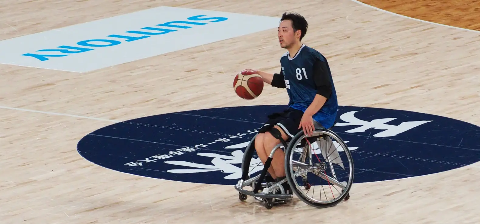 車いすバスケの活動の様子
