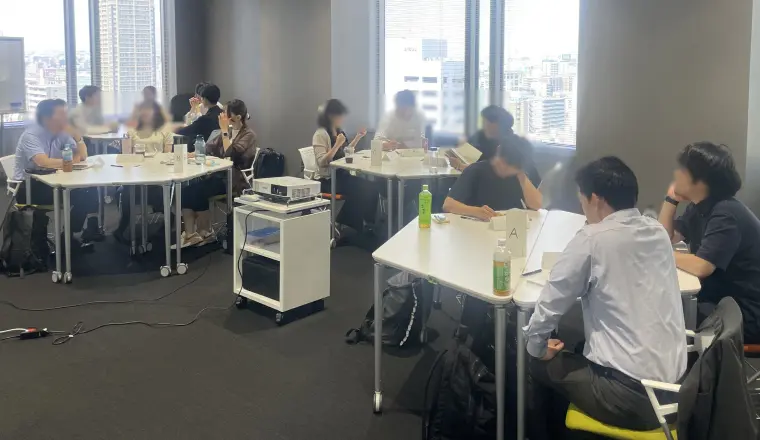 階層別研修の様子